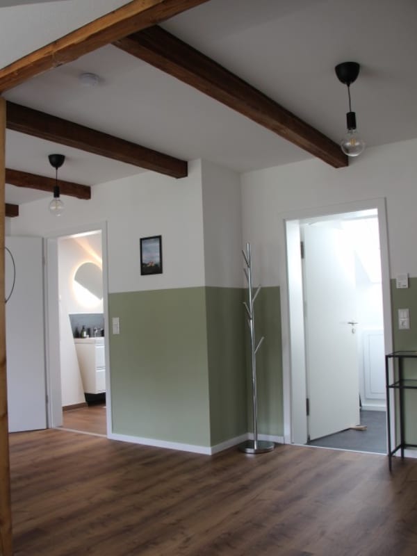 Eingangsbereich und Flur im Appartement Jenny