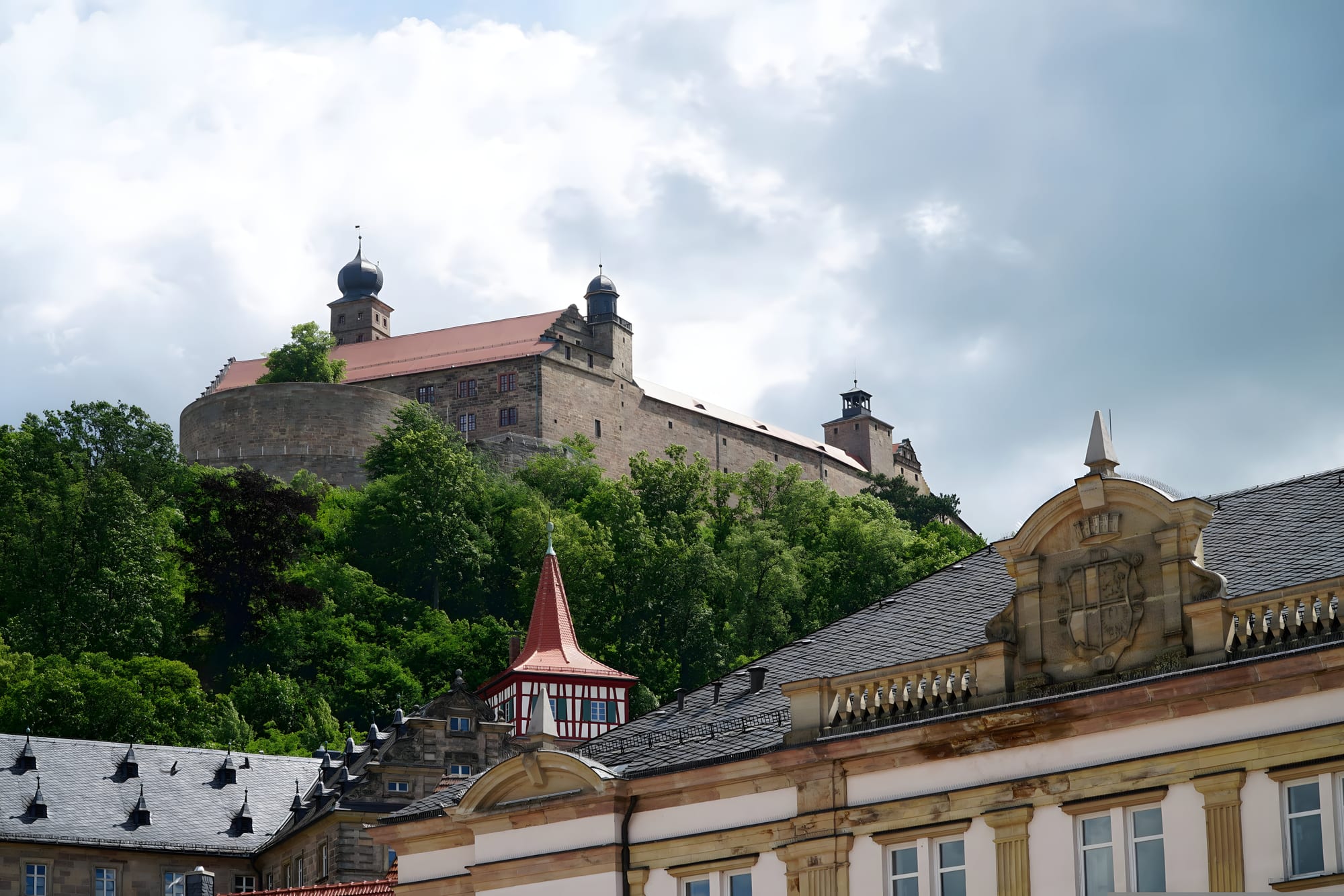 Plassenburg in Kulmbach — Wahrzeichen der Stadt
